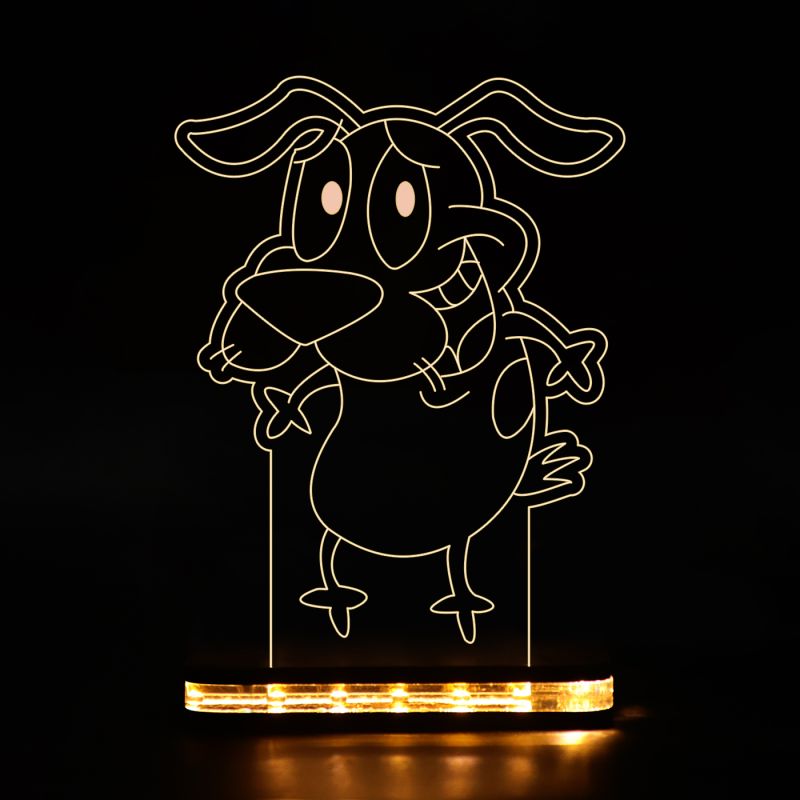 Courage the Cowardly Dog Lamp