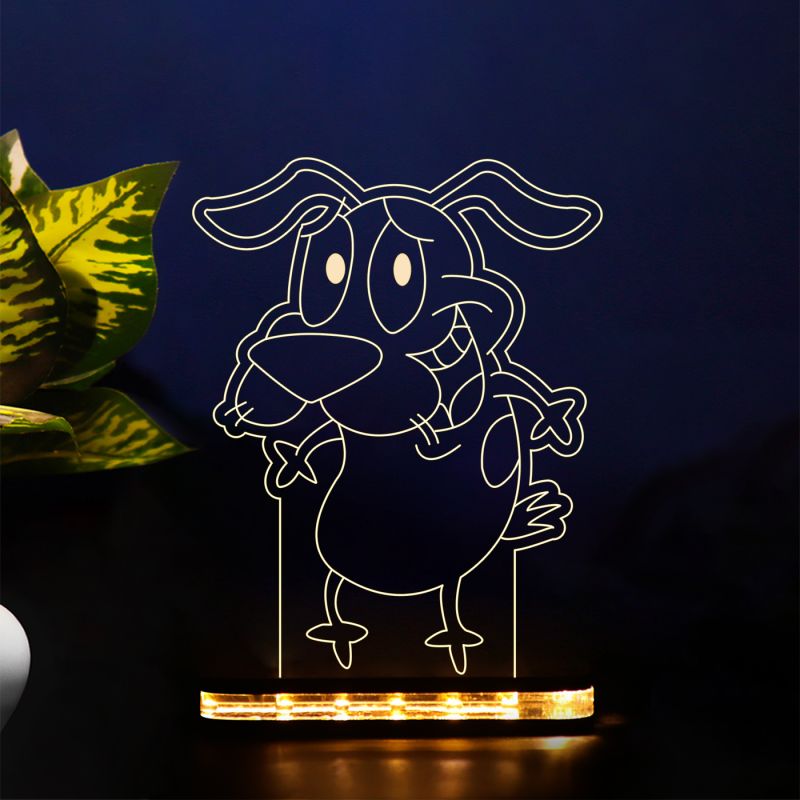 Courage the Cowardly Dog Lamp