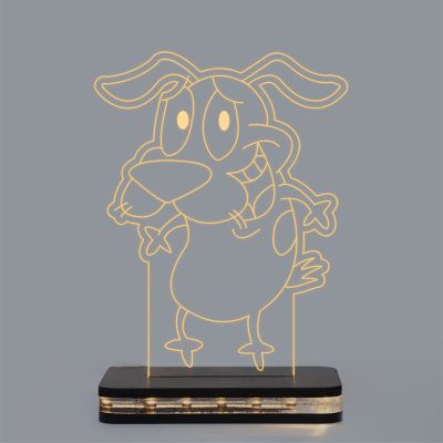 Courage the Cowardly Dog Lamp