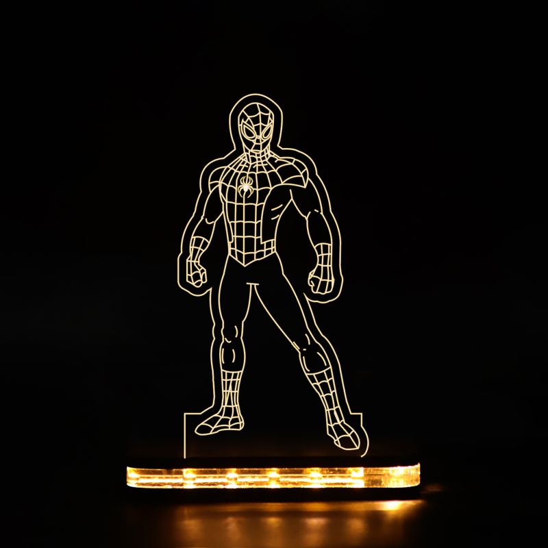 Marvel Spiderman Design Lamp