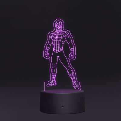 Marvel Spiderman Design Lamp