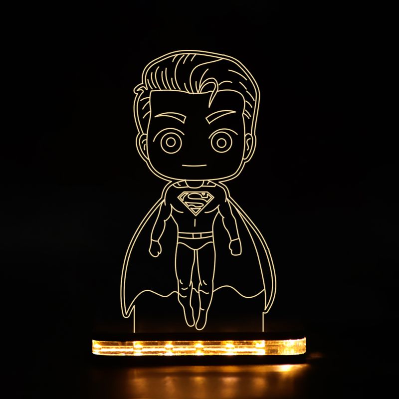 Kid Super Hero Lamp