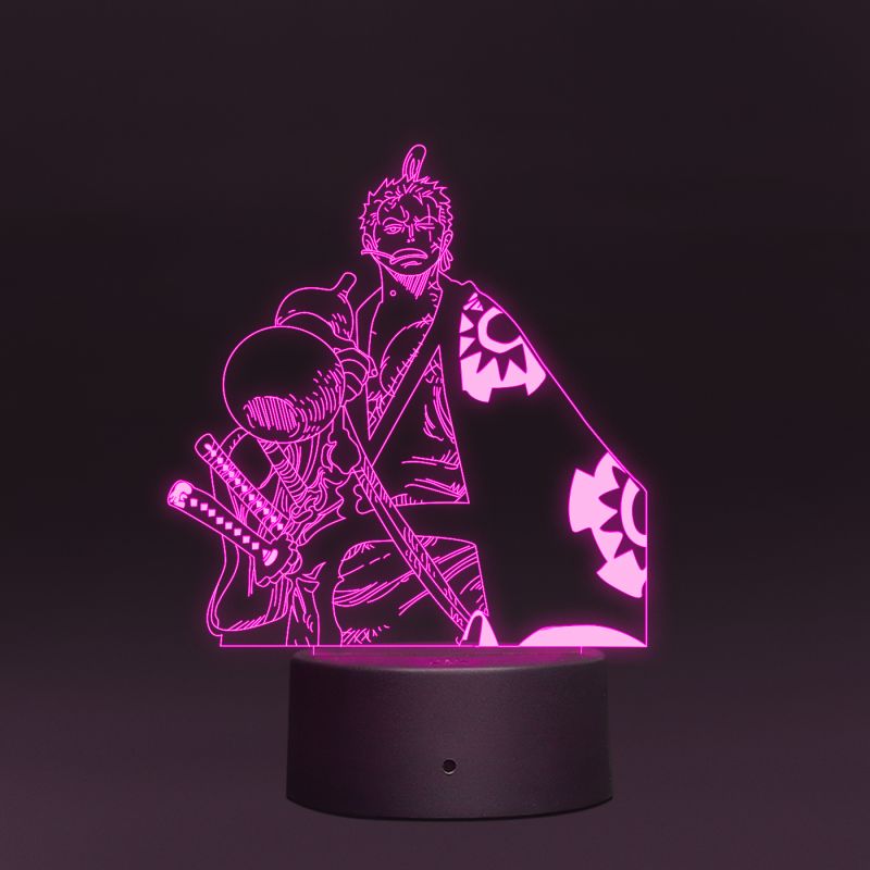 Roronoa Zoro Character Night Lamp