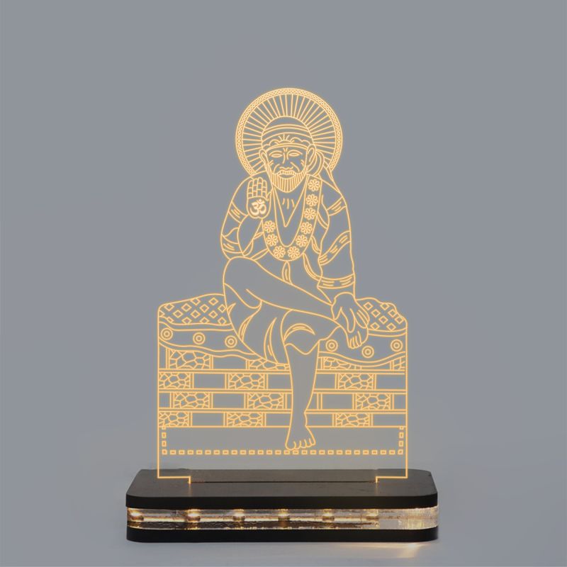 Sai Baba of Shirdi Night Lamp