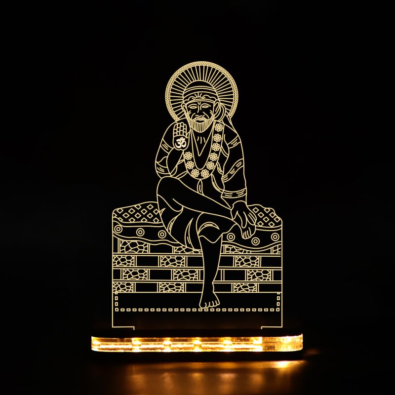 Sai Baba of Shirdi Night Lamp