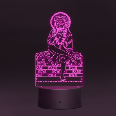 Sai Baba of Shirdi Night Lamp