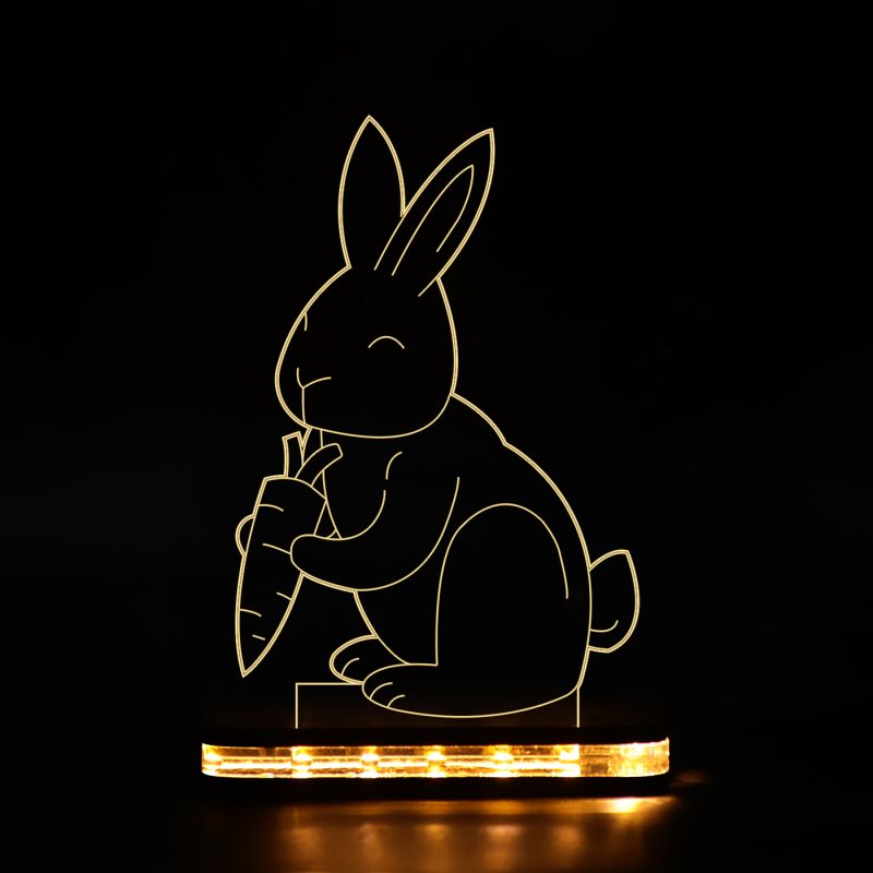 Rabbit Design Night Lamp