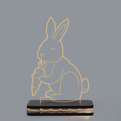 Rabbit Design Night Lamp