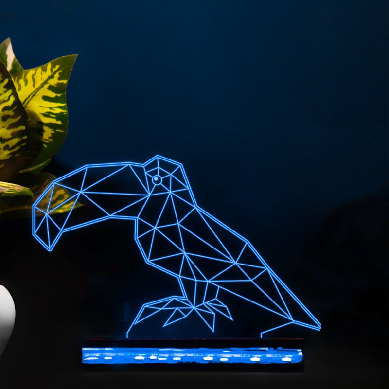 Poly-Art Toucan Bird Design Lamp