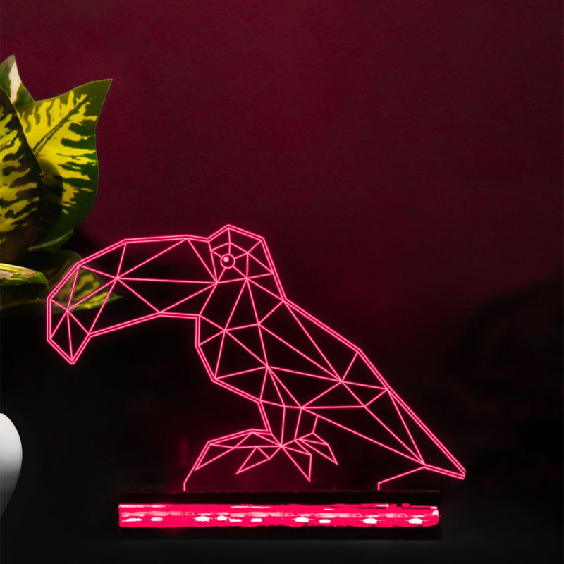 Poly-Art Toucan Bird Design Lamp