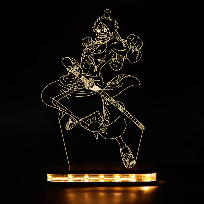 Monkey D Luffy Character Night Lamp