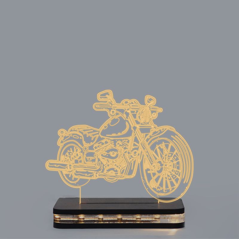 Motorcycle Design Night Lamp