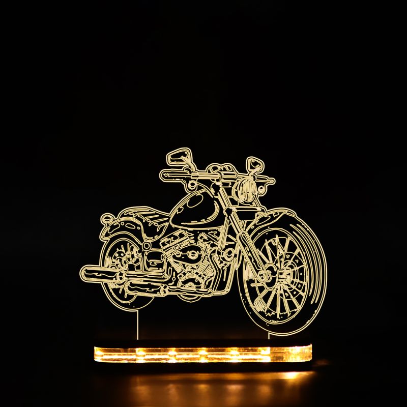 Motorcycle Design Night Lamp