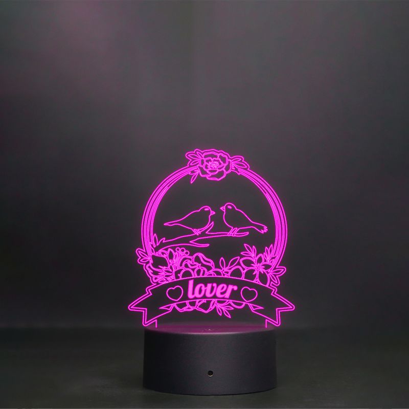 Cute Couple Night Lamp