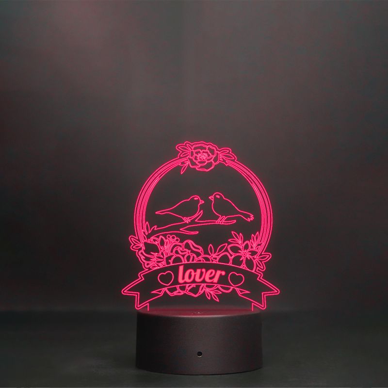 Cute Couple Night Lamp