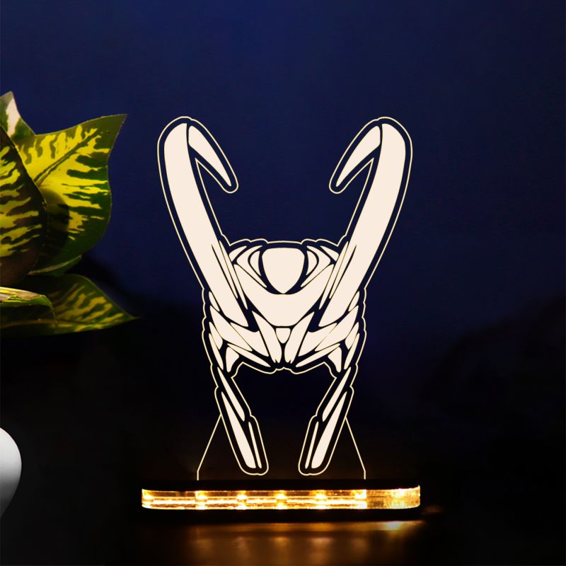 Loki Helmet Design Night Lamp