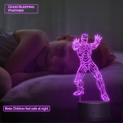 Iron Man Night Lamp