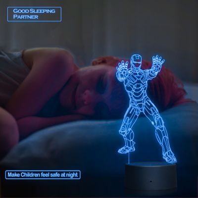 Iron Man Night Lamp