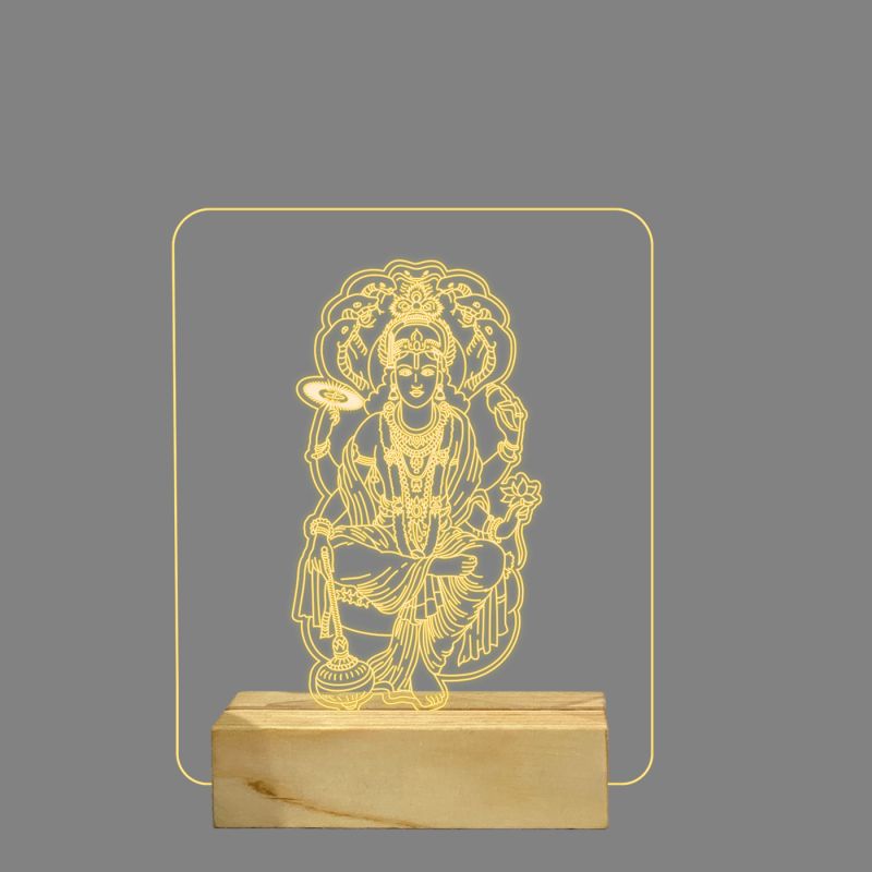 God Vishnu Night Lamp