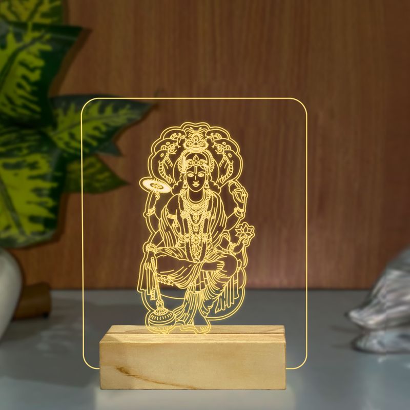 God Vishnu Night Lamp