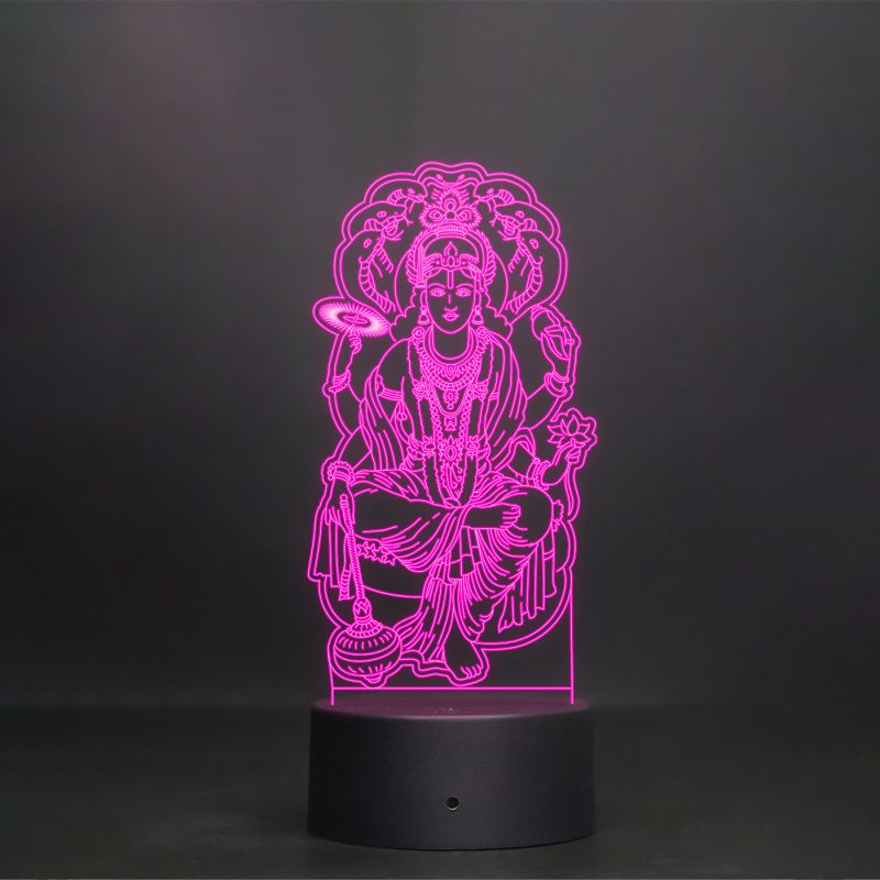 God Vishnu Night Lamp