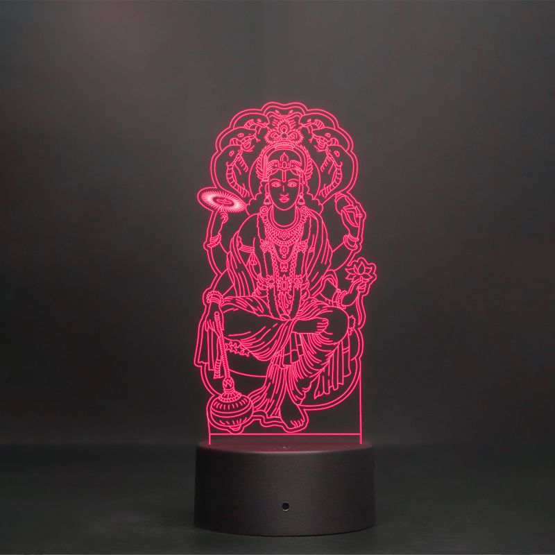 God Vishnu Night Lamp