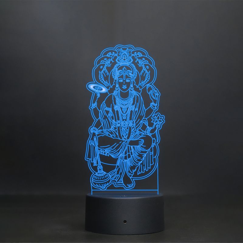 God Vishnu Night Lamp