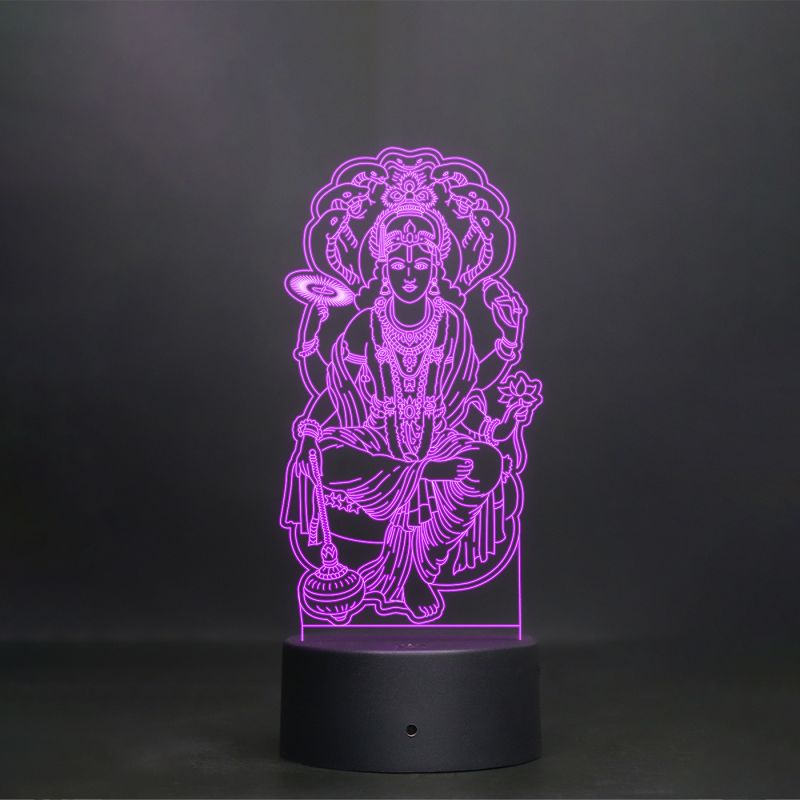 God Vishnu Night Lamp