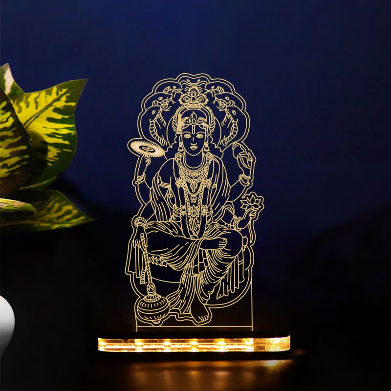 God Vishnu Night Lamp