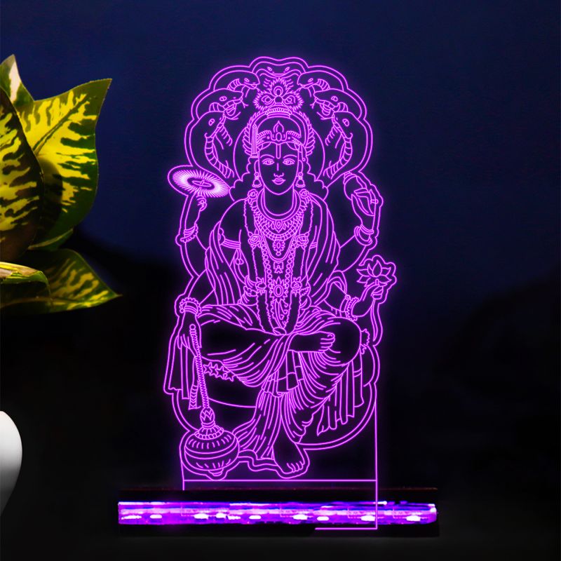 God Vishnu Night Lamp