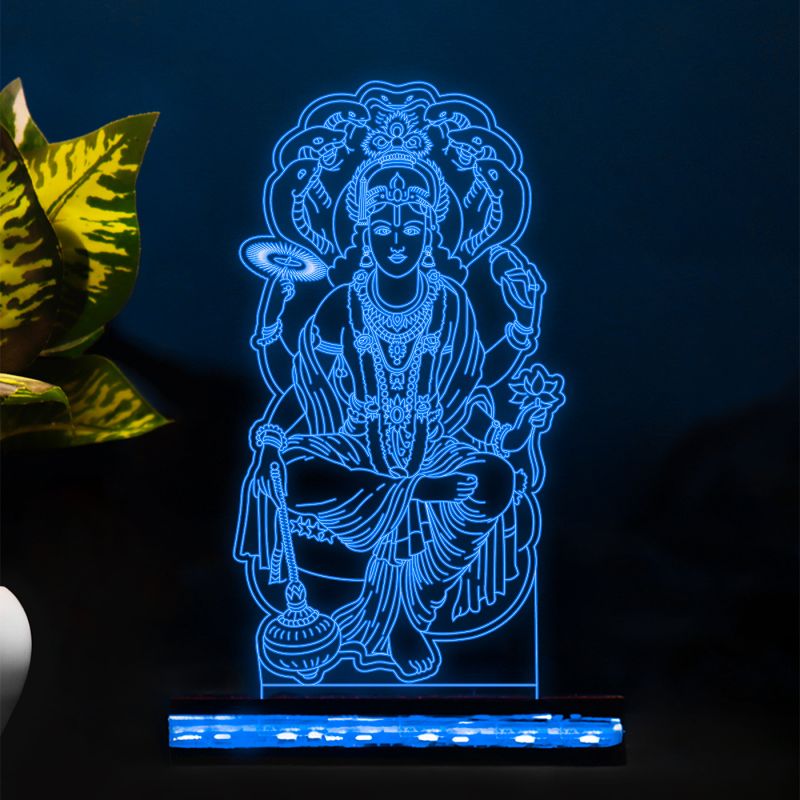 God Vishnu Night Lamp