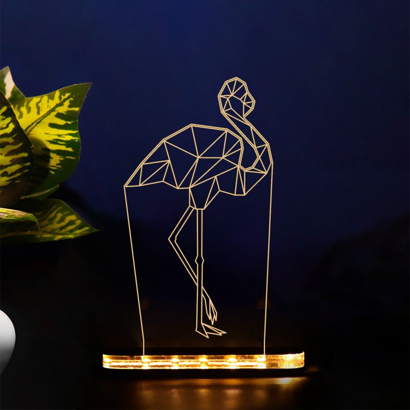 Ply-Art Flamingo Night Lamp