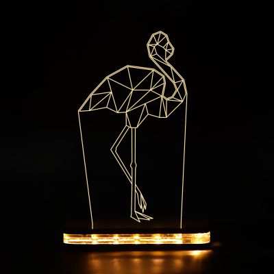 Ply-Art Flamingo Night Lamp