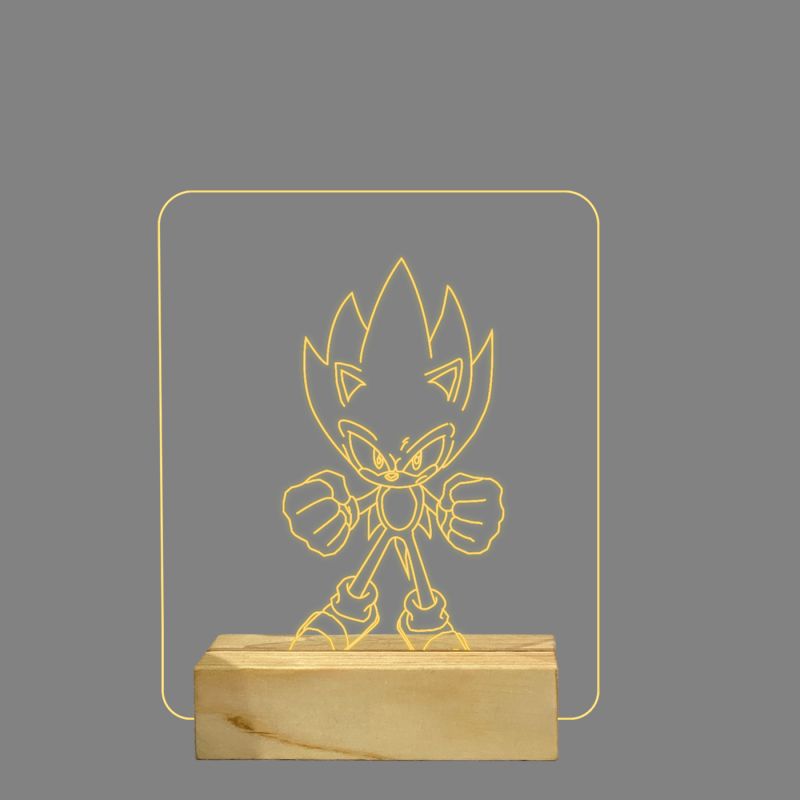 Sonic Character Night Lamp