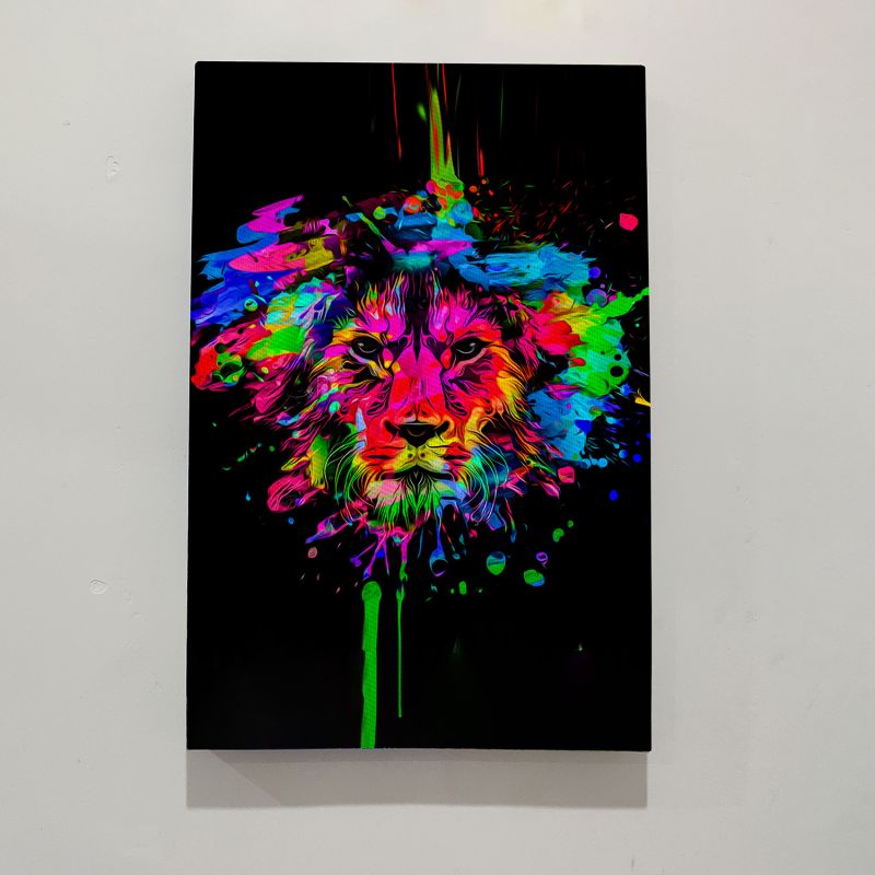 Lion Head Modern Canvas For The Home Decor