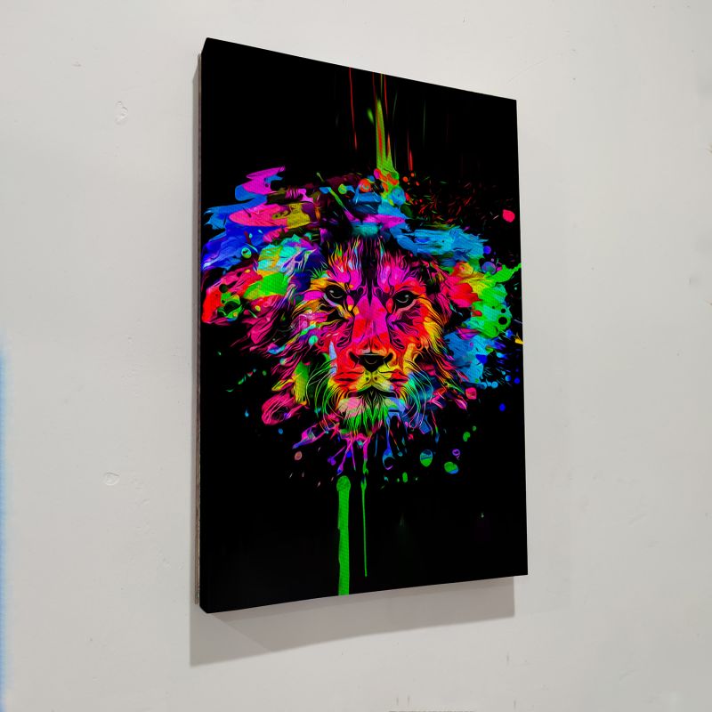 Lion Head Modern Canvas For The Home Decor