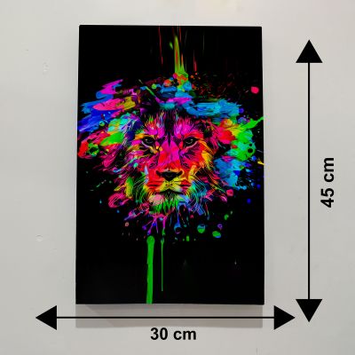 Lion Head Modern Canvas For The Home Decor