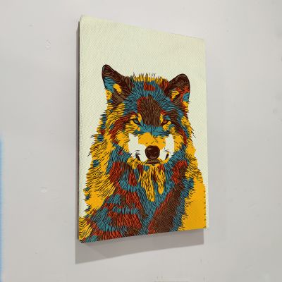 Fox Head Modern Art Canvas For The Home Decor