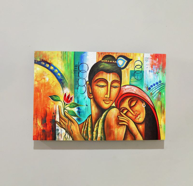 Lord Krishna Modern Art Canvas For The Home Decor