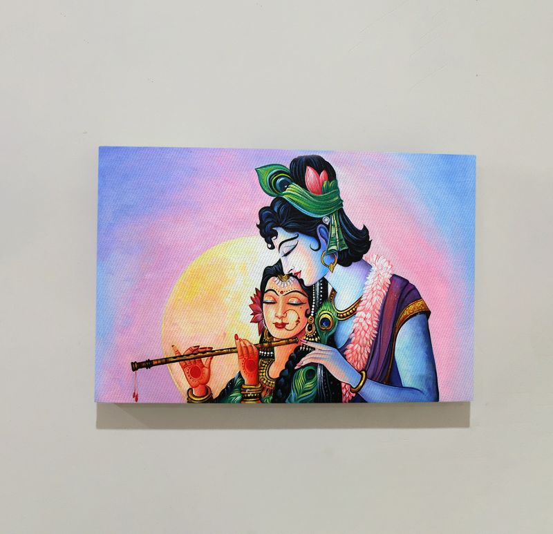 Lord Krishna Modern Art Canvas For The Home Decor