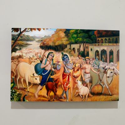 Lord Krishna Modern Art Canvas For The Home Decor