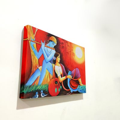 Radha & Krishna Modern Art Canvas For The Home Decoration