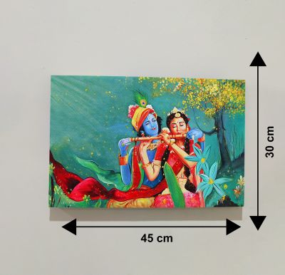 Radha Krishna Modern Art Canvas For The Home Decoration