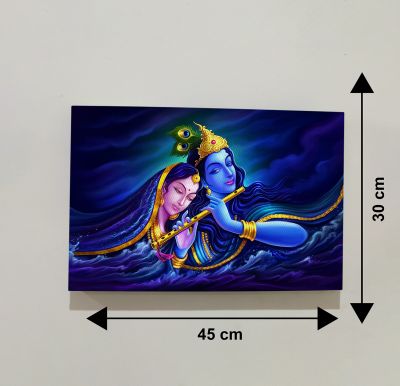 Radha & Krishna Ji Modern Art Canvas For The Home Decoration