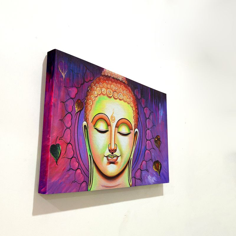 Lord Buddha Modern Art Canvas For The Decorations