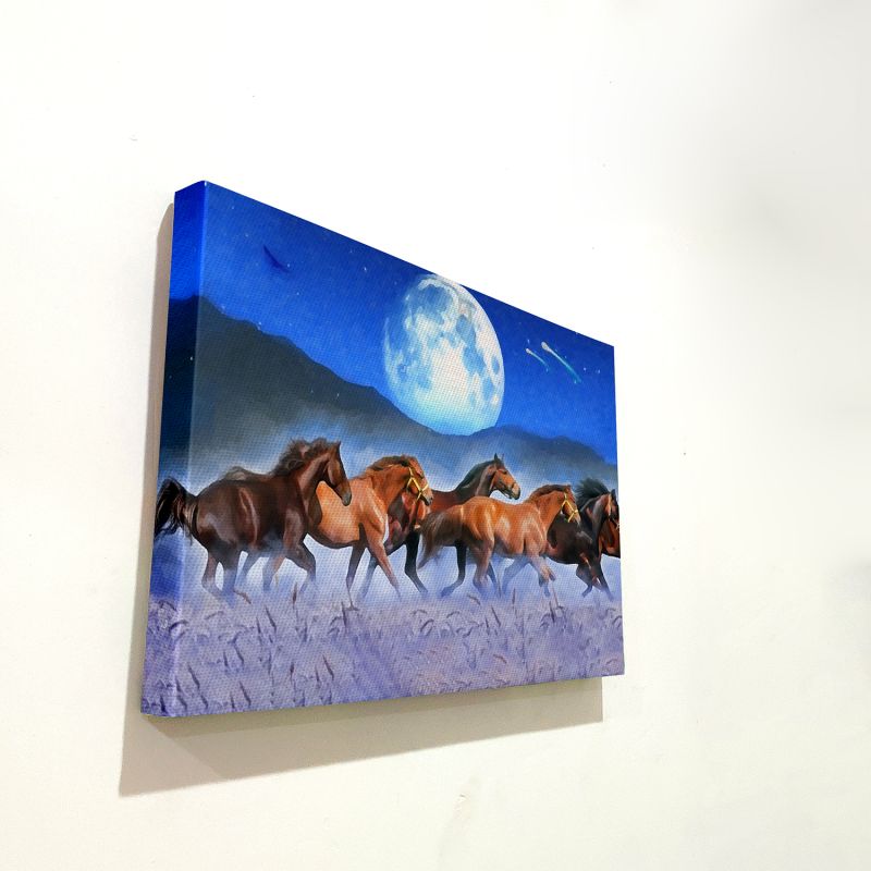 Horses Modern Art Canvas For The Decorations