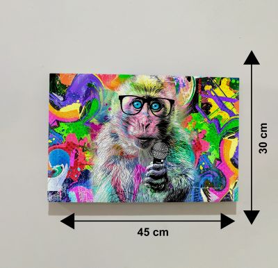 Monkey Modern Art Canvas For The Decorations