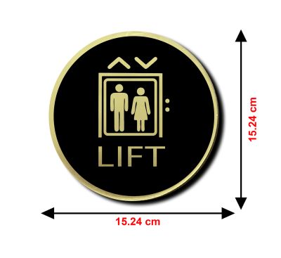 Lift Sign Board For The Malls, Offices ETC