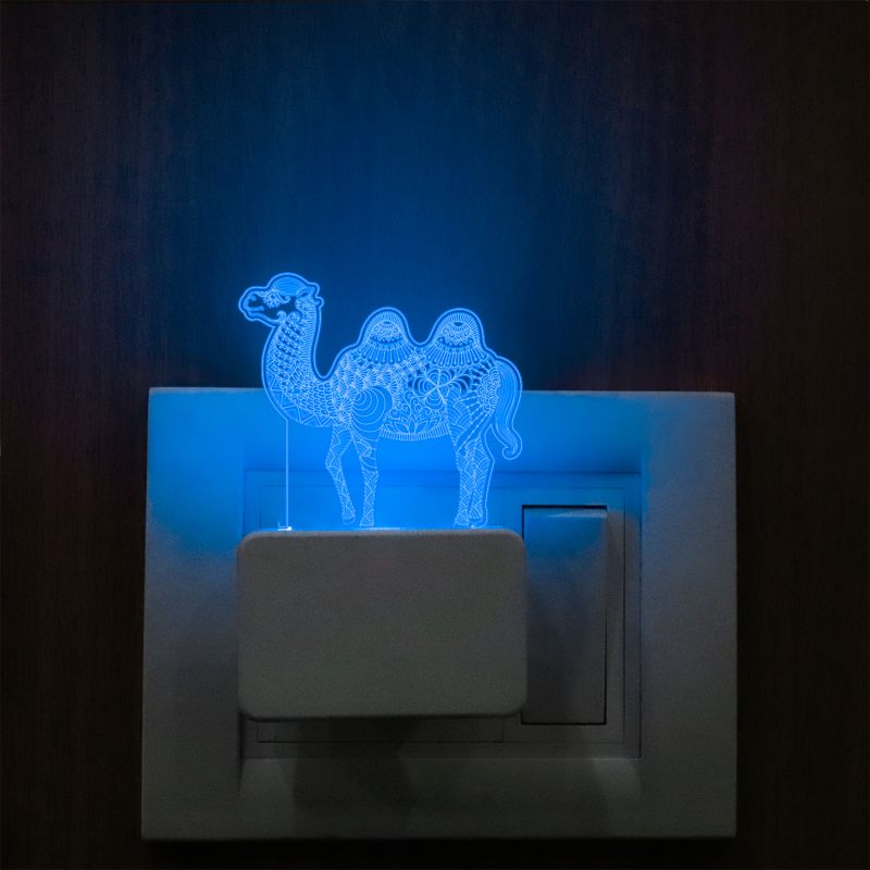 Graffiti Camel Plug In Night Lamp