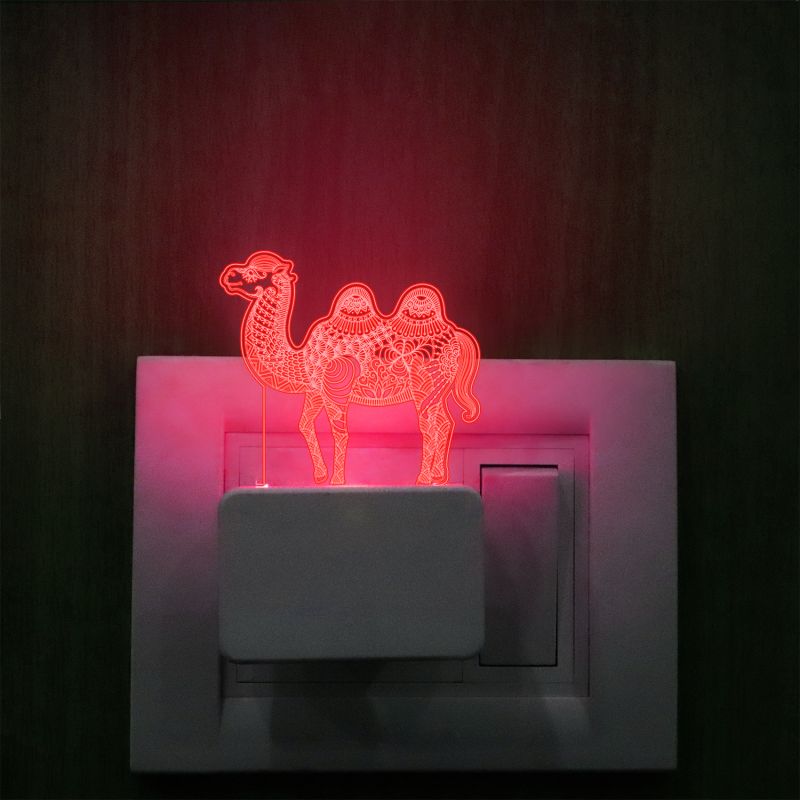 Graffiti Camel Plug In Night Lamp